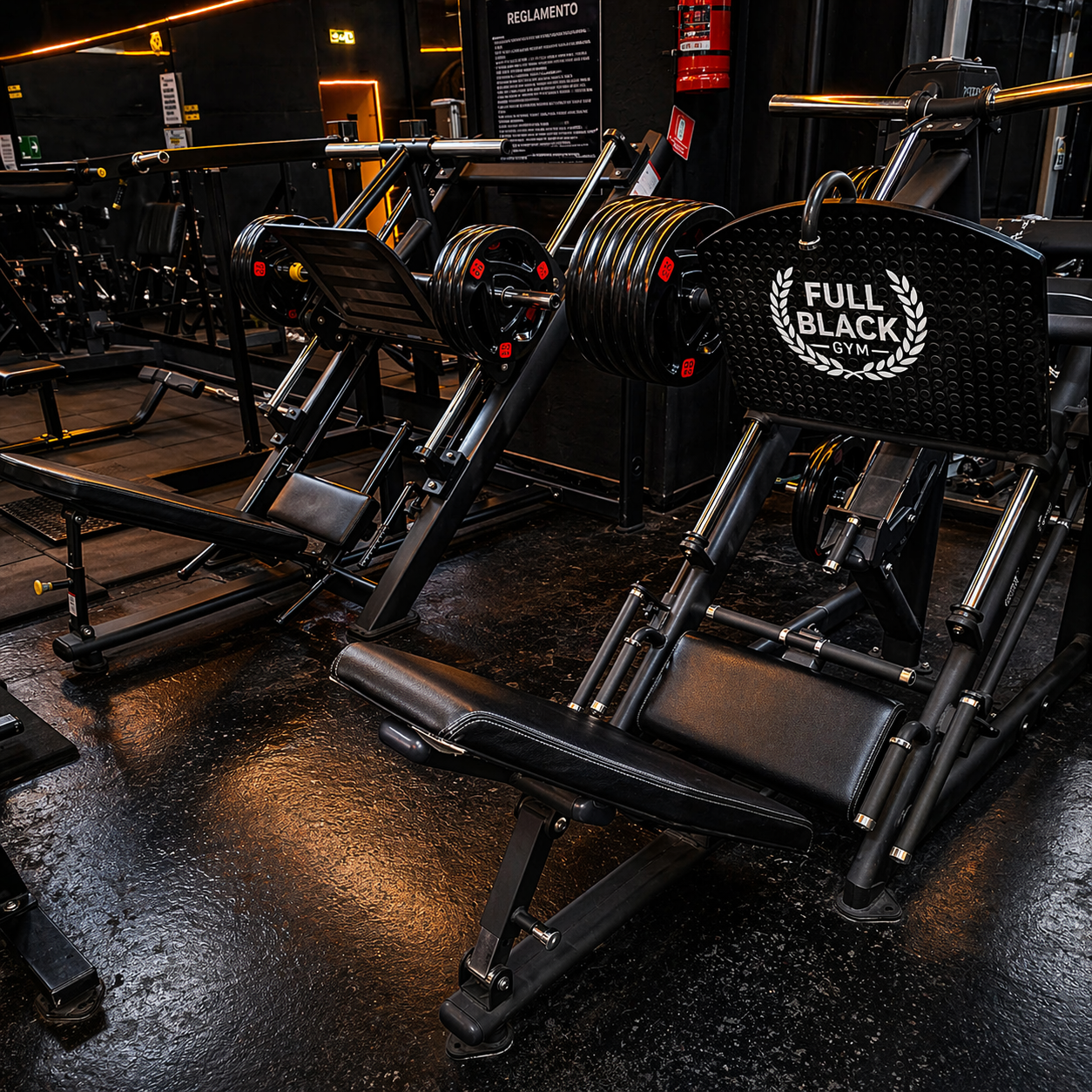 Zona de Cardio – Full Black Gym